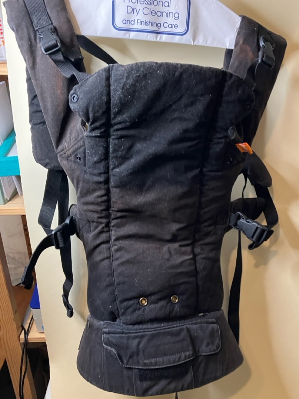 Beco Gemini Baby Pack Black Cotton
